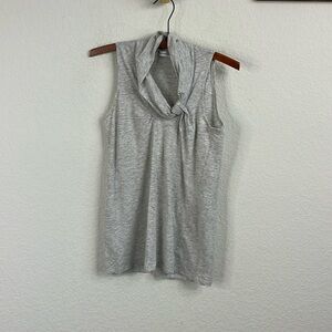 Rivamonti Sleeveless Twist Neck Top